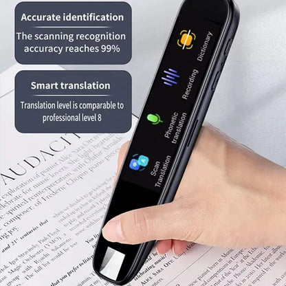 Offline Translation Pen for Teacher Student Dictionary English Intelligent Scanning Point Reading 123 Languages Translator Pen