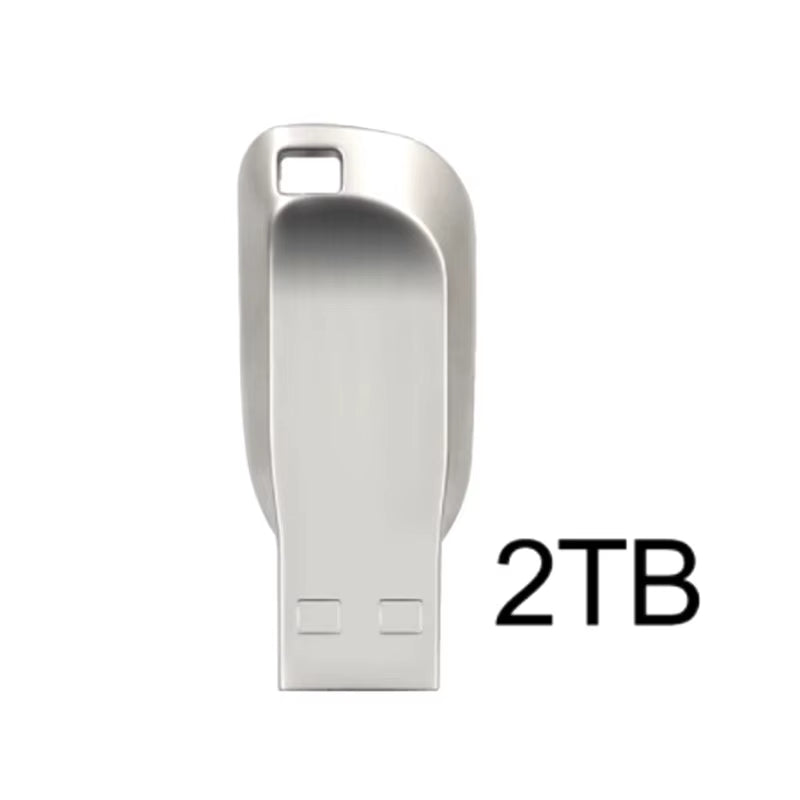 High Speed USB 3.0 Flash Stick Metal Pen Drive 3.0 Metal USB Flash Drive 32GB-128GB 256GB 512GB 1TB 2TB Memory Flash Stick