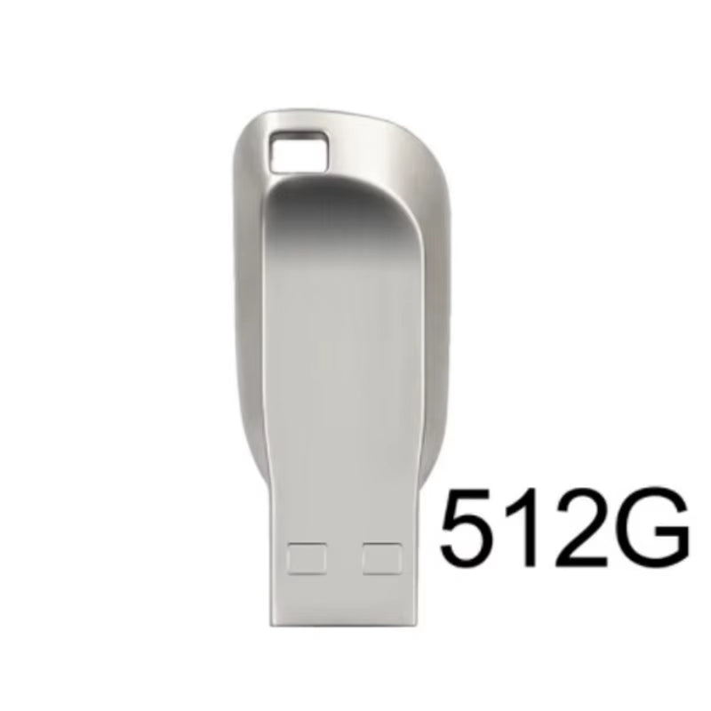 High Speed USB 3.0 Flash Stick Metal Pen Drive 3.0 Metal USB Flash Drive 32GB-128GB 256GB 512GB 1TB 2TB Memory Flash Stick